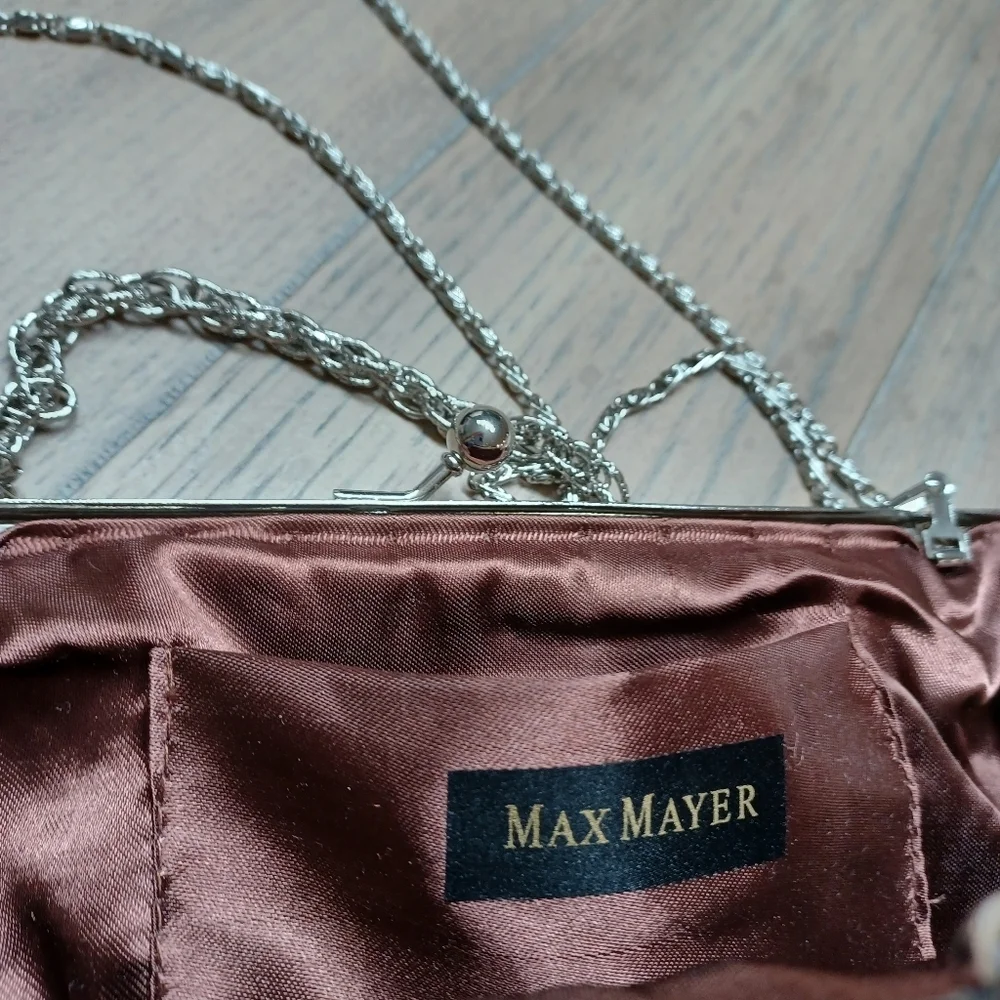 Gorgeous, Unique Vintage Max Mayer Sequin & Bead Clutch/Shoulder Bag - Picture 4 of 8